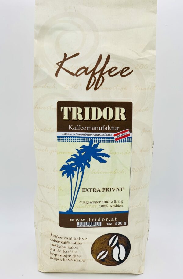 Extra Privat 100% Arabica 500g Ganze Bohne