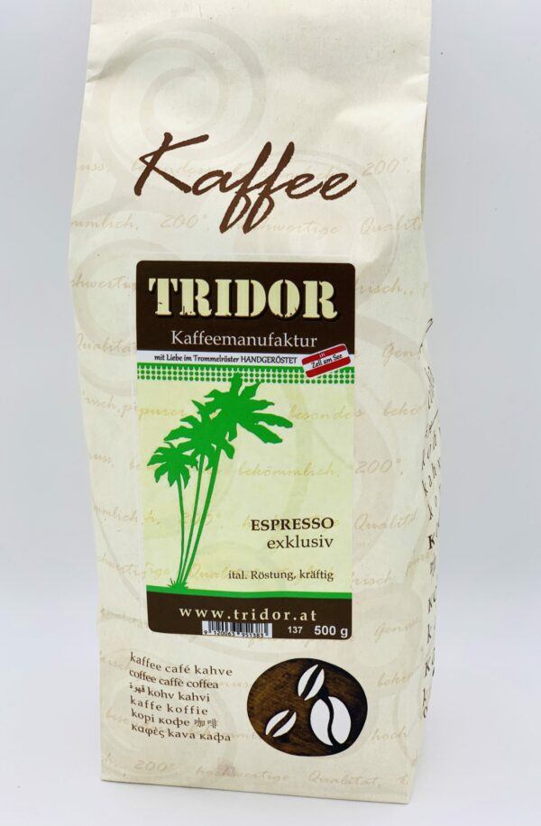 Espresso exklusiv 500g Ganze Bohne